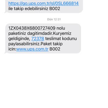UPS Kargo İle Adres Karmaşası