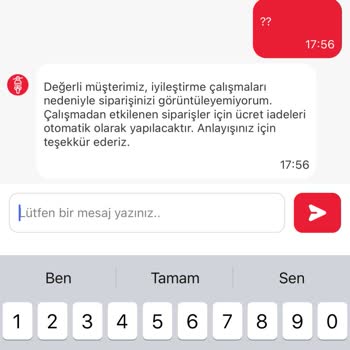 Sipariş Ödemesi Ve İletişim Sorunları