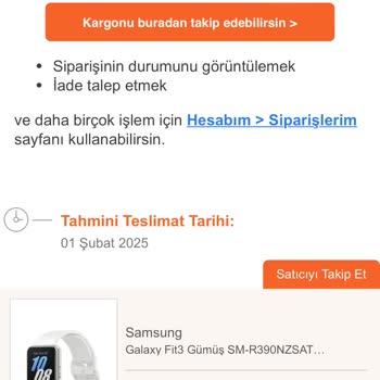 İphone İle Uyumsuz Akıllı Saatin İadesi Reddedildi