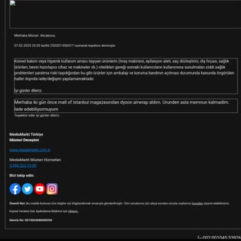 Dyson Airwrap Kullanımında Hayal Kırıklığı Ve İade Sorunu