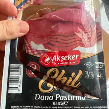 Bozkırlılar Mismar Market'ten Aldığımız Pastırmada Kalite Sorunu