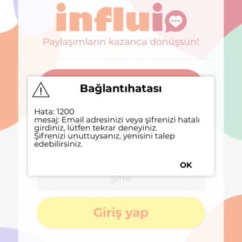 LCW Uygulaması 1100 Bağlantı Hatası Veriyor