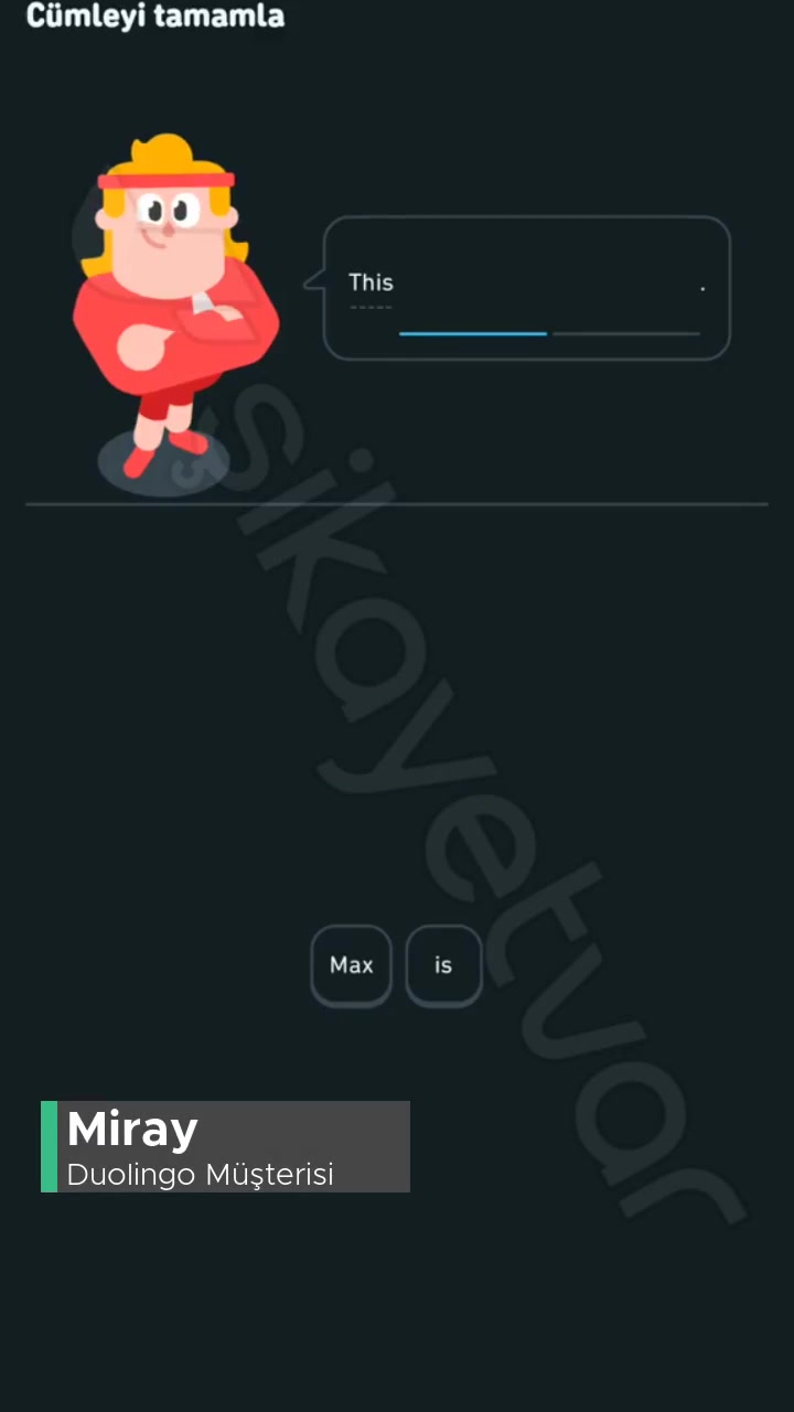 Duolingo Kelimeye Basılmıyor! videonun kapak resmi