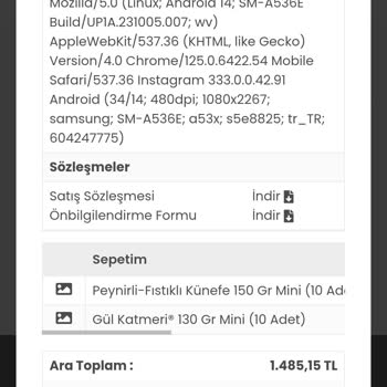 Uzaktan Siparişin Hüsranı: Künefe Ve Katmer Hayal Kırıklığı