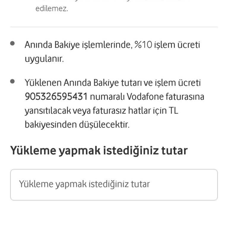 Fatura Kesiminden Sonra Kaybolan Vodafone Pay Bakiyesi