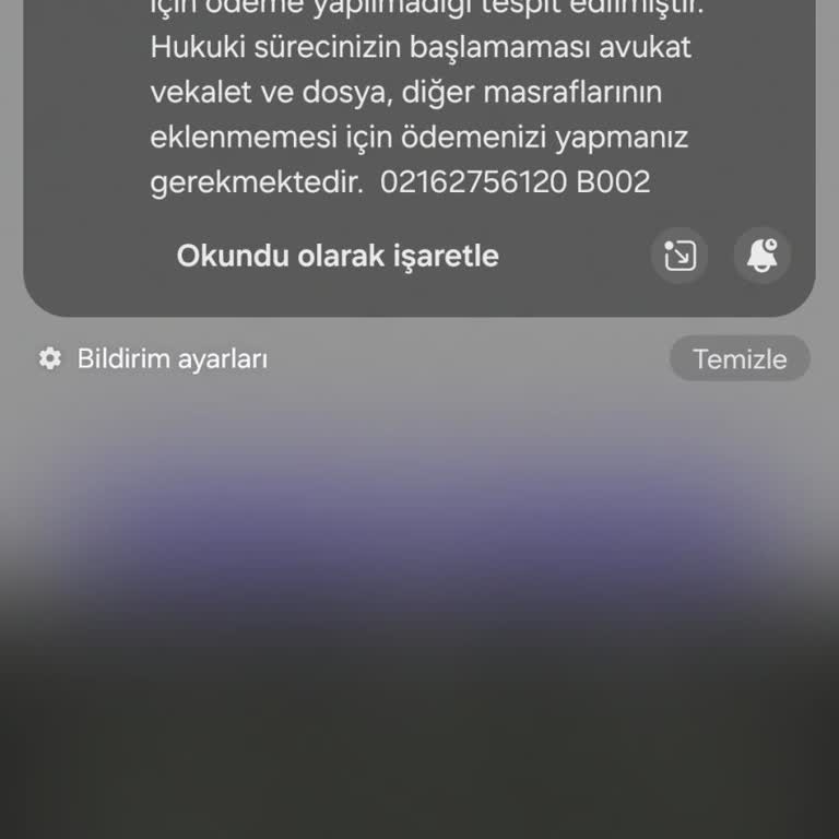 Yanlış Borç Bildirimi Ve Sürekli Rahatsızlık