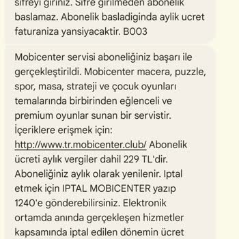 Vodafone'dan Onaysız İşlem Ve Haksız Kazanç Şikayeti