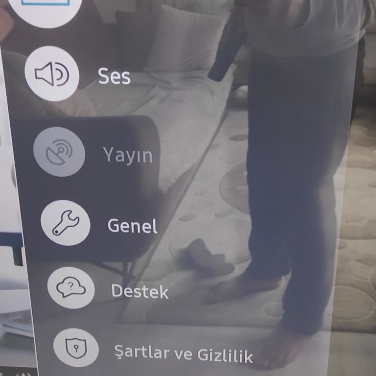 Samsung TV'de Yayın Menüsü Sorunu Ve Kanal Arama Engeli