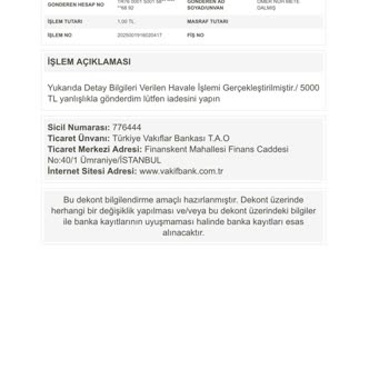 Yanlış Kişiye Gönderilen Para Ve Müşteri Hizmetleri Sorunu