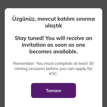 KYC İşlemi İçin Acil Yardım Talebi