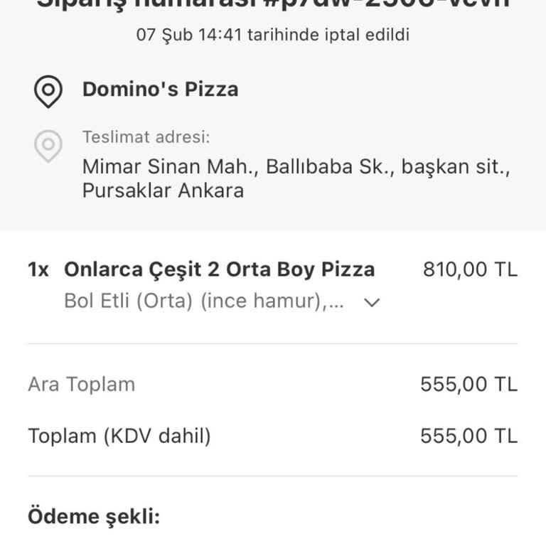 Sipariş İptali Sonrası Kuryeden Hakaret