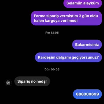 Shopier Üzerinden Alınan Formanın Kargolanmaması Ve İletişimsizlik