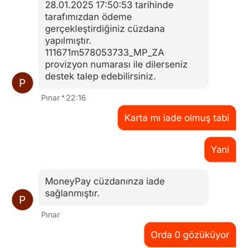 Migros Yemek İade Sürecinde Sorunlar