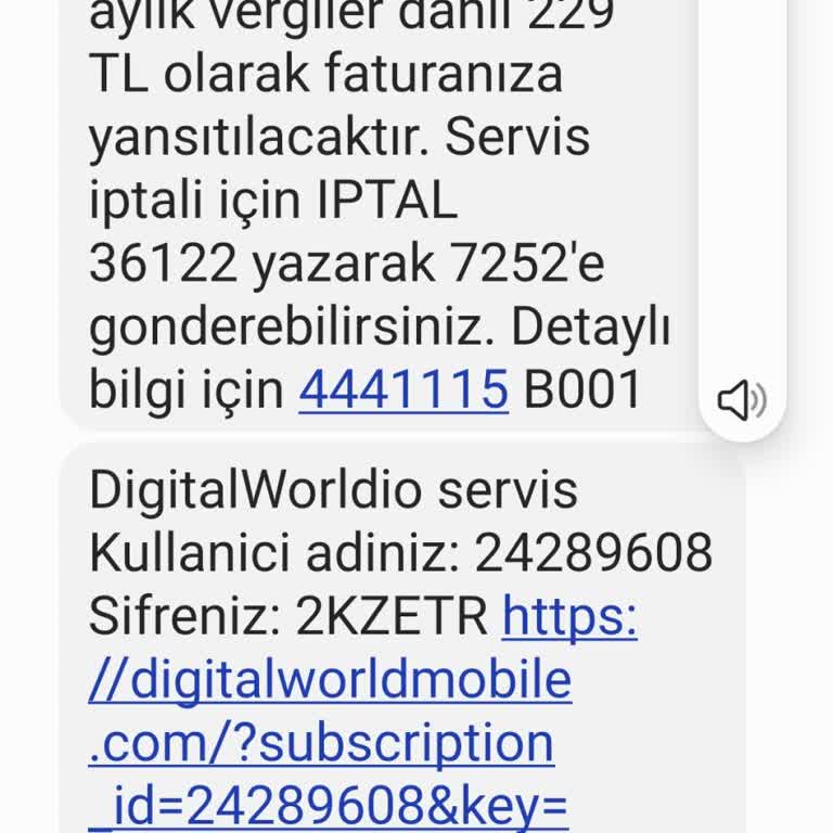 Digital World İO Platformunda İzinsiz Abonelik Sorunu