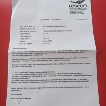 Hatalı Ürün Ve Yetersiz Müşteri Hizmeti