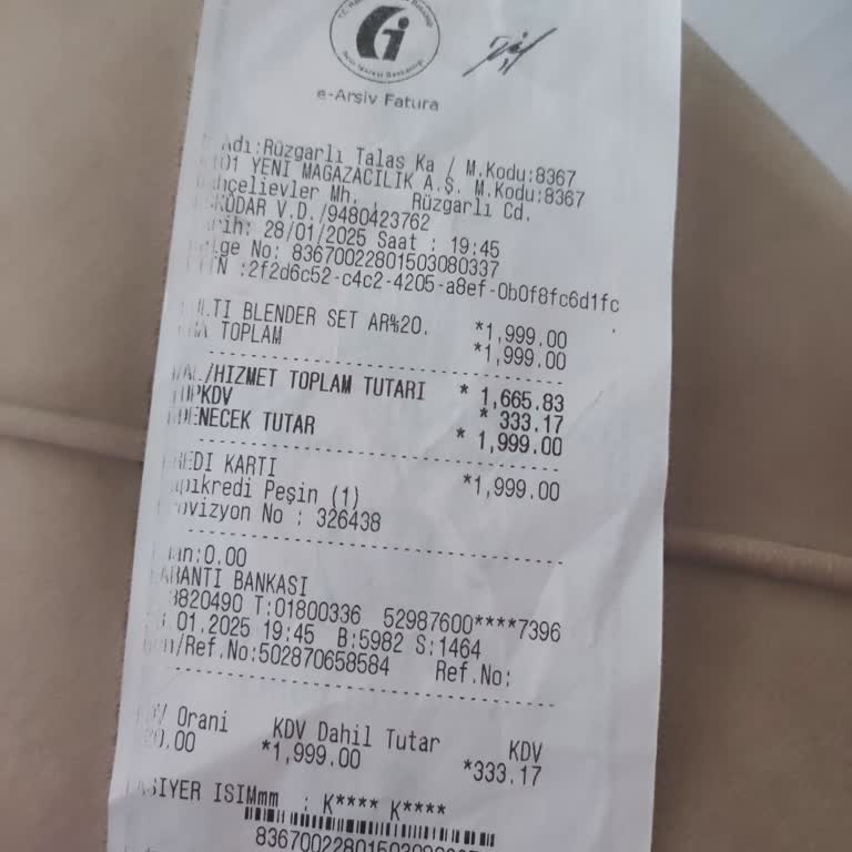 Yanık Kokulu Blender Ve İade Sorunu