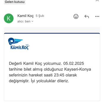 Kamil Koç Yolculuğunda Yaşanan Rötar Ve İptal Sorunu