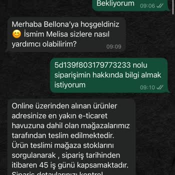 Bellona'nın Teslimat Sözünü Yerine Getirmemesi