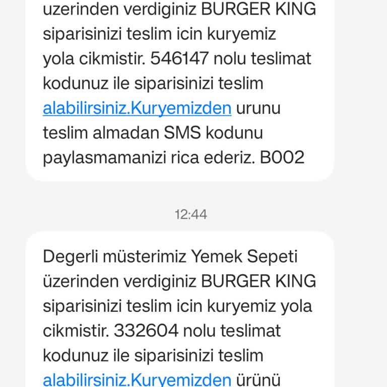 Yanlış Sipariş SMS'leri Ve Kişisel Veri İhlali Sorunu