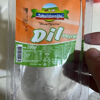 Getir'den Aldığım Peynirden Saç Çıktı