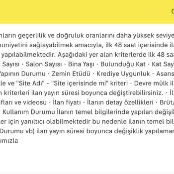 Sahibinden.com'un İlan Düzenleme Politikası Mağduriyet Yaratıyor