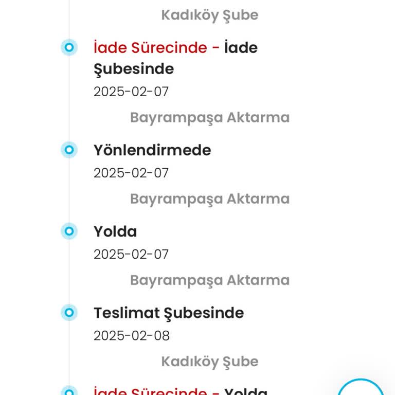 Kargo Teslimatında Sürekli Aksaklık Ve İletişim Sorunları