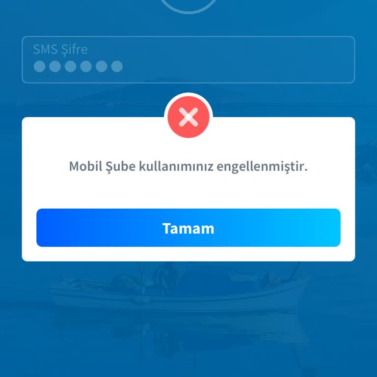 Kredi Kartı Borcu Nedeniyle İnternet Şube Erişimi Engellendi