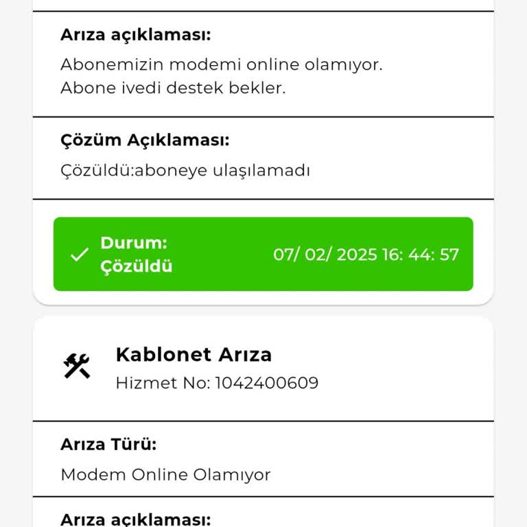 İnternet Bağlantı Sorunu: Hizmet Alamama Ve Yanıltıcı Kayıtlar