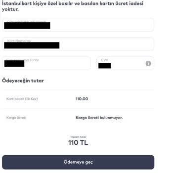İstanbul Kart Başvurusunda Sürekli Hata Ve Onay Sorunu