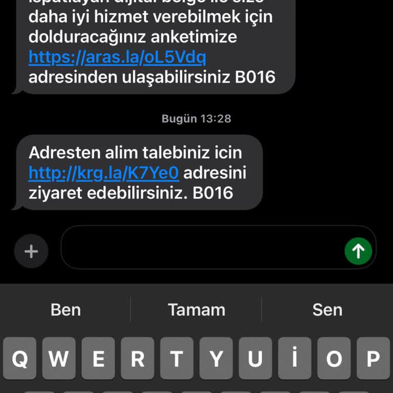 Aras Kargo Müşteri Hizmetlerine Ulaşamama Ve Teslimat Sorunu