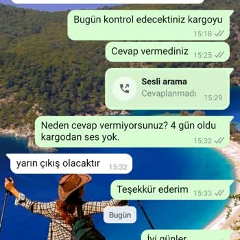 Kargoya Verilmeyen Ürün Ve İletişim Sorunu