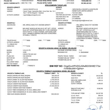 Mükerrer Poliçeler İçin İade Bekleyişi