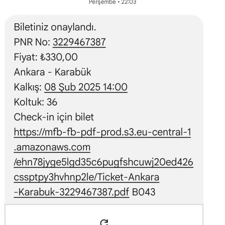 Yanlış Varış Saati Nedeniyle Mağduriyet