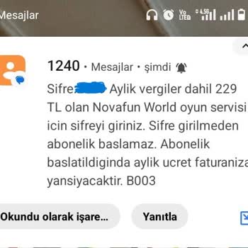 İzinsiz Mobil Ödeme Ve Haksız Abonelik Mağduriyeti