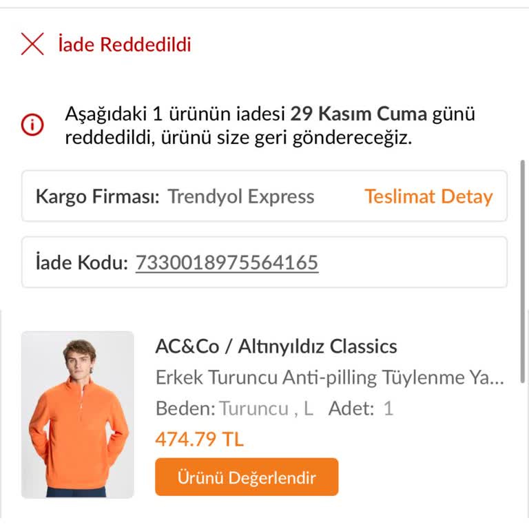 İade Sürecinde Yaşanan Sorunlar