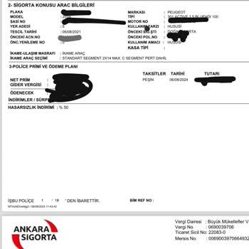 Ankara Sigorta'dan Eksik İkame Araç Hizmeti