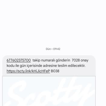 Teslim Edilmeyen Mont: Kargo Sorunu