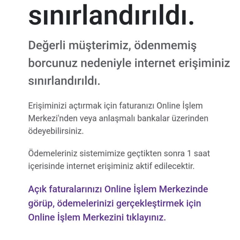 İnternet Bağlantı Sorununda Çözüm Üretemeyen Digiturk