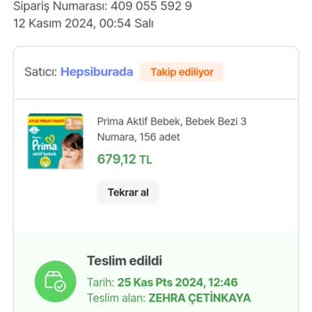 Yanıltıcı Bebek Bezi Gönderimi