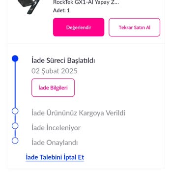 Yanlış İade Süreci Ve İletişim Sorunları