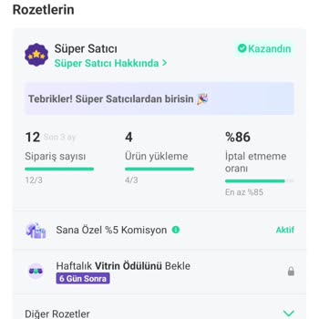 Dolap Uygulamasında Süper Satıcı Özelliği Hakkında Belirsizlik