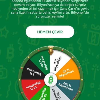 Bilyoner Şans Çarkı: Sürekli Düşük Kazançlarla Hayal Kırıklığı