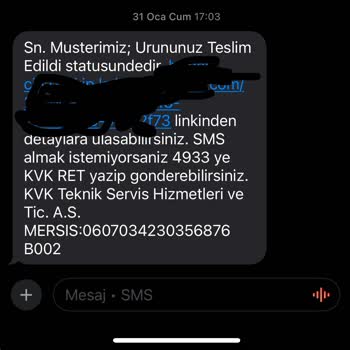 Vatan Bilgisayar Teslimat Gecikmesi Ve Bilgi Eksikliği