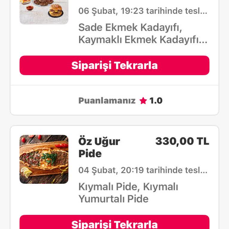 Yanlış Sipariş Ve İptal Sorunu