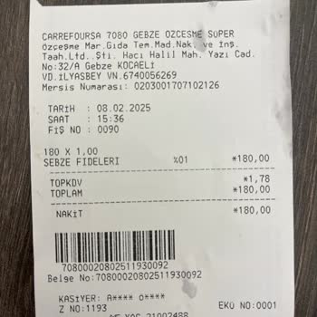 Carrefour'da Fiyat Güncelleme Sorunu Ve Yanlış Fiş Verilmesi