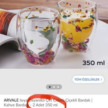 Trendyol Eksik Gönderilen Bardak Siparişi