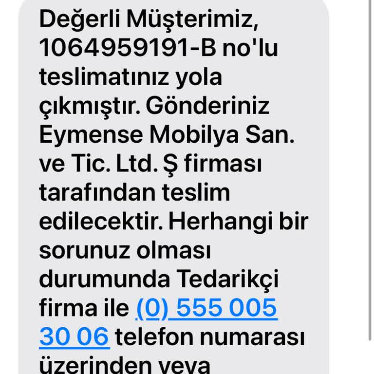 Koçtaş'tan Teslim Edilmeyen Ürün Ve İletişim Sorunu