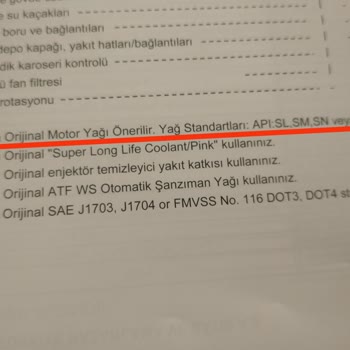 Yetkili Serviste Yanlış Yağ Kullanımı Ve Müşteri Memnuniyetsizliği