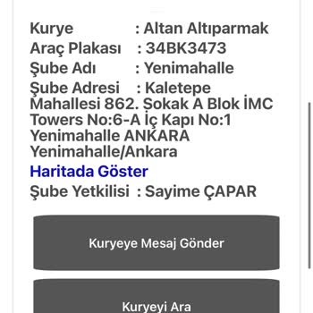 Teslim Edilmeyen Kargo Ve Yanıltıcı Bilgilendirme