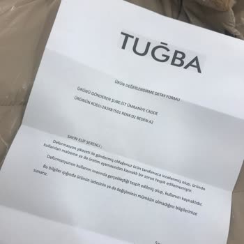 Kabanın Dayanıksızlığı Ve Yetersiz Müşteri Hizmeti